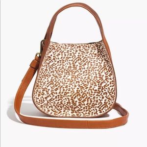Madewell Sydney Crossbody Bag in Spotted Calf Hair